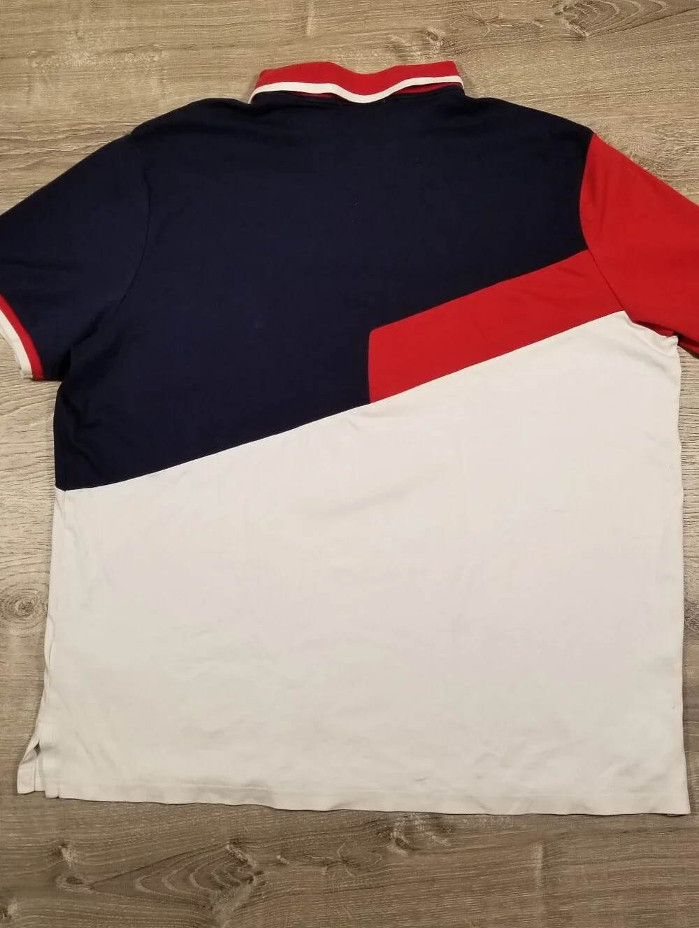Polo Ralph Lauren Men XL Classic Fit Color-Block Soft Cotton Pony Polo T Shirt